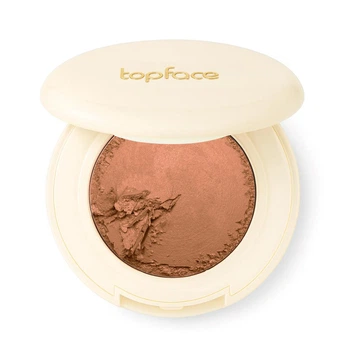 Запеченные румяна для лица Topface PROHD Natural Glow Baked Blush с эффектом естественного сияния 008 Sunlit Bronze Теплый бронзовый 4г