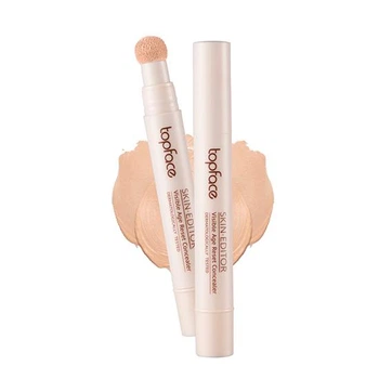 Консилер для обличчя TopFace Skin Editor Visible Age Reset Concealer для маскування недоліків 003 Light Beige Світло-бежевий 5.5 мл
