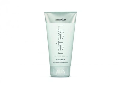 Живильна тонувальна маска для волосся Subrina Professional Refresh Color Mask Platinum Платиновий 150 мл