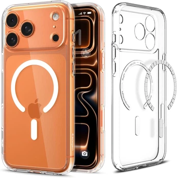 Чехол Spigen Ultra Hybrid MagFit для iPhone 17 Pro Clear White (ACS10346)