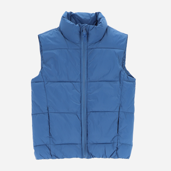 Детский стеганый дутый жилет для мальчика Coccodrillo Outerwear Boy Kids ZC2178101OBK 92 см Голубой (5904705933371)