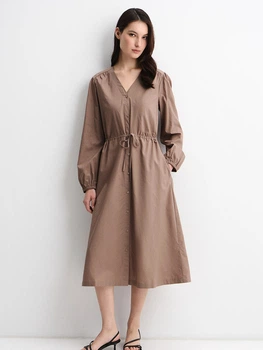 Платье Tom Tailor 1049895 2XL Коричневое
