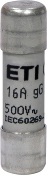 Запобіжник CH10x38 gG 16A 500V ETI (2651019)