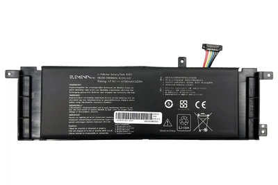 Батарея Elements PRO для ноутбуків Asus D553M F453M F553M K553M P553M R413M X403M X503M X453M X553M 7.6V 4150mAh (X453-2S1P-4200)