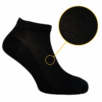 Шкарпетки з сіткою Premier Socks Black унісекс, розм. 43-45