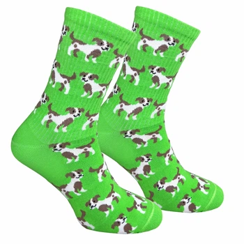 Шкарпетки Premier Socks “Джек Рассел”, прикольні шкарпетки з песиками, унісекс, розм. 40-42