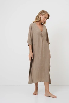 Женское летнее платье Cade Aruelle XL/XXL бежевый