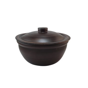 Супник глиняный Козацкий 4л (гладкий) KR5165-1