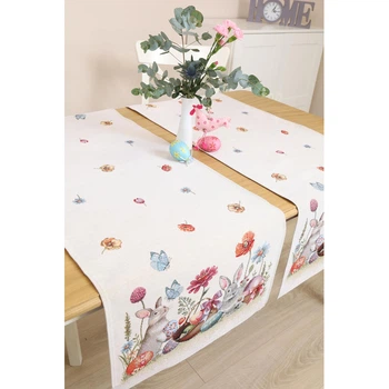 Пасхальная скатерть 140 х 45 см textile idea