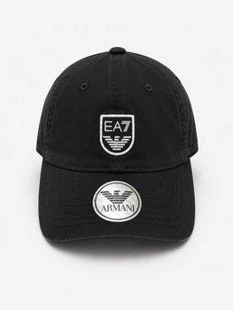 Кепка черного цвета Кепка EA7 Emporio Armani CAP-EA7-001-BLK