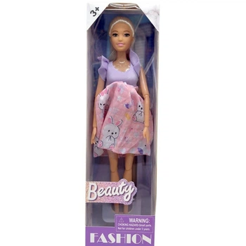 Кукла беременная Fashion: Beauty 29 см (Сиреневый) MIC ST9986-5