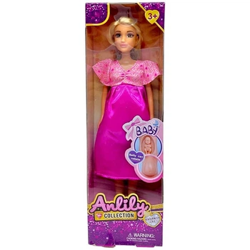 Кукла Anlily 29см, беременная в коробке 32*5,5*10 см MIC 616301