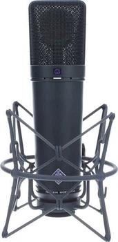 Wielkomembranowy mikrofon pojemnościowy Neumann U 87 Ai Studio Set mt Matowy czarny (4006087086605)