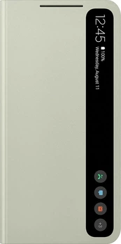 Чехол-книжка S-View Clear View Flip Cover для Samsung Galaxy S21 FE (G990 ) Olive