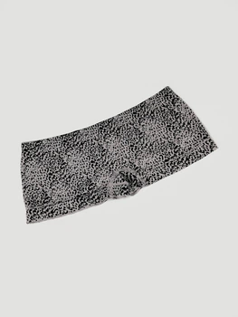 Эластичные трусики шортики в леопардовый принт ISSA PLUS BL2-586 S/M серые (issa2007682836116)