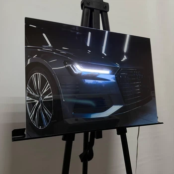LED постер авто з підсвіткою із дизайном Audi A6 C8