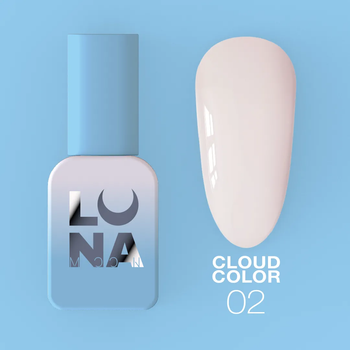 Гель-лак LunaMoon Cloud Color №2 8 мл — для манікюру та педикюру