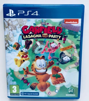 Диск для PlayStation 4 - Garfield Lasagna Party, русские субтитры, Б/У