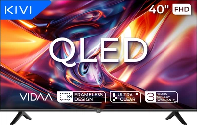 Телевизор Kivi QLED 40" 40F9000HB