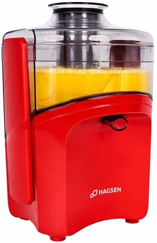 Центробежная соковыжималка Hagsen MJ500 красная