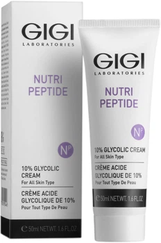 Крем для обличчя Gigi Nutri Peptide 10% Glycolic Cream зволожуючий 50 мл (7290016900446)
