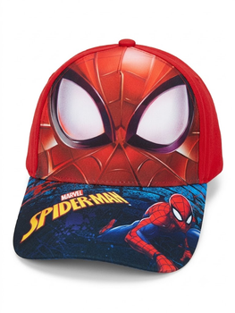 Детская кепка Человек-Паук Spider-Man 48–50 см на липучке, Бейсболка для мальчика с принтом супергероя