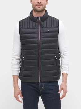 Теплий жилет чоловічий Tommy Hilfiger 500473728 S Чорна (1159864105)