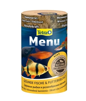 Сухой корм для тропических аквариумных рыбок в хлопьях Tetra Menu - 100 мл