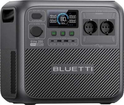 Зарядна станція BLUETTI Elite 200 V2 (2700W/2073Wh)