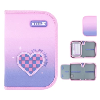 Пенал без наповнення Kite Charming K26-621-1, 1 відділення, 1 відворот