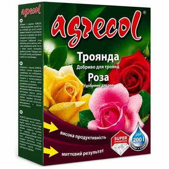 Добриво Agrecol для троянд 200 г (30103)