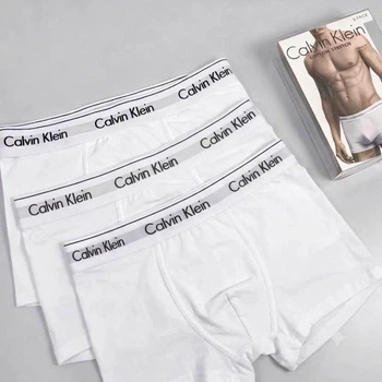 Набор трусов-боксеров Calvin Klein Underwear 3 шт XL белый