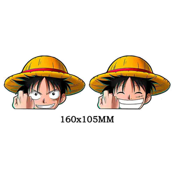 Голографічна наклейка Ван Піс Луффі One Piece Luffy 2865455920