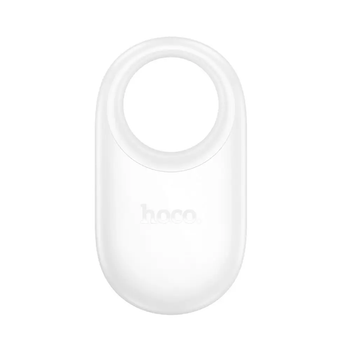 Брелок-антипотеря Hoco E94 Pearl White для ключей и личных вещей с поддержкой Apple Find My