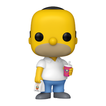 Фигурка FUNKO POP! Симпсоны Гомер The Simpsons Homer with Krusty Burger 112mm 1737 86406