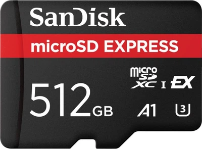 MicroSDXC SanDisk 512 GB microSDXC Express (SDSQXFN-512G-GN4NN)