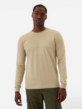 Лонгслив мужской GAP 852080563 XL Бежевый (1159863574)