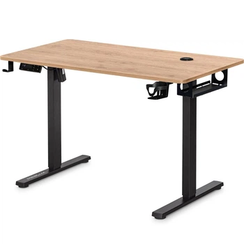 Стіл Mealux PowerDesk Energy Mahogany з електрорегулюванням висоти (арт. EVO-201 Energy Mahogany/B)