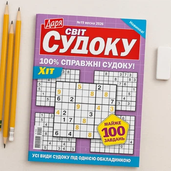 Сборник Мир Судоку 68 стр. №15/2025