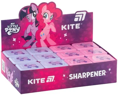 Набор точилок для карандашей Kite My Little Pony Movie с контейнером ассорти цветов 24 шт (LP26-116)