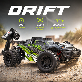 Радиоуправляемая машинка ZLL SG118 PRO 1:18 4WD на пульте управления до 40 км/ч, RC внедорожник, 2 аккумулятора, вездеход