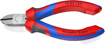 Кусачки бокові (бокорізи) Knipex Ø3,0 мм, 125 мм, фосфатовані (70 01 125)