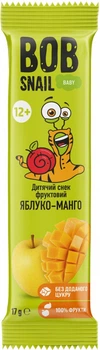 Детский снек Bob Snail Яблоко-Манго для детей с 12 месяцев 17 г (4820287103647)