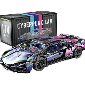Конструктор на радіокеруванні Technic Lamborghini Sian 1:14 1314 з моторами , 1314 деталей