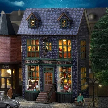 Миниатюрная волшебная лавка Magic Shop — DIY румбокс Cuteroom в стиле Гарри Поттера с подсветкой
