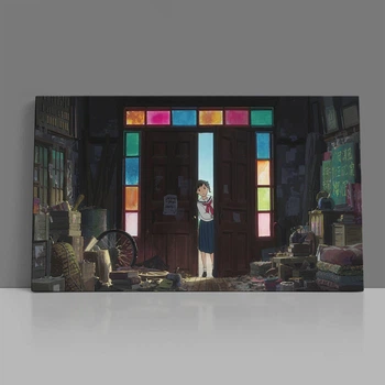 Интерьерная картина Со склонов Кокурико, From Up on Poppy Hill (2011), аниме, Япония, 24×42 см (id6628)