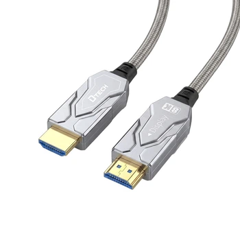 Кабель оптический армированный HDMI 2.1 100m Dtech DT-HF8100K (74-00150)