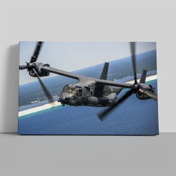 Интерьерная картина Конвертоплан V-22 Osprey, военная авиация, 28×42 см (id6648)
