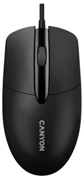 Миша Canyon M-5, Black, USB, оптична, 1200 dpi, 3 кнопки, 1.5 м (CNE-CMS5)