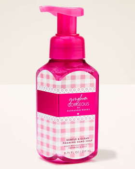 Жидкое мыло-пена для рук Bath & Body Works (1200198002551) Gingham Gorgeous Gentle & Clean Foaming Hand Soap 259 мл
